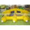 inflatable 6 seat fly fish water game, aqua fly fish toy customized colour