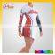 2016 long sleeve Sublimation cheer apparel