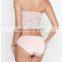 Wholesale Products transparent lace tube bandueau panty set