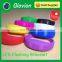 Newest silicone bracelet with light led light bracelet for party silicone led light bracelet for party