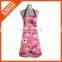 OEM ladies fancy cute kitchen aprons