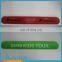 Promotional Silicone Slap Bracelet Wristband with Custom Logo