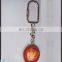 Coin shape spinning souvenir gift coin holder keychain