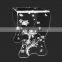 Best Sale black clear acrylic cube table