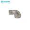 Stainless steel 304 cast pipe fitting NPT 90 degree street elbow