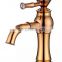 2018 Popular gold plating faucet & basin faucet & single lever lavatory mixer