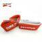 Credit card acceptance alpine ski strap with customer logo painting