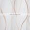 Decorative home used best price jacquard voile curtain stripe sheer living room curtains