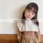 Children's shirts for kids in 2020 autumn new Korean children's clothing girls lace collar plaid shirt tops