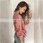 Autumn Solid Color Long Sleeve V-neck Knitted Cardigan Sweater For Women