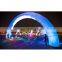 Stage LED Lighting Decoration Airblown Entrance Tunnel Colorful Archway Wedding Inflatable Arch