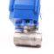 industrial ss 24vdc 2 3 way heating water level cpvc spring return ball valve