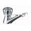 White Color Double Matt Brass Lever Single Handle Bathroom Oil Rubbed Black 3-hole Wash Basin Faucet