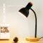 Wooden Art Iron LED Folding Nordic Desk Study Lamp Eye Protection Reading Table Lamp
