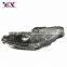 R 087276 L 087275 Car (crystal black LED) front head lamp Auto Parts (crystal black w/rim) front head lights for peugeot 206