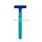 High quality wholesale disposable razor with rubber handle fashionable and durable men's razor