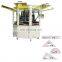 3colors ruler silk screen printing machine with LED dryer