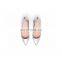 Silver Color Design Ladies Pointed Court High Heels Sandals Shoes Women Latest Heel