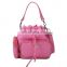 2021 Cute Fashion Sling, Bag Purse Handbag Neon Nylon Drawstring Bucket Bag For Ladies/