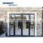 China supplier hot sale  high quality modern  wholesale interior double french metal frame glass door