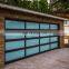 Full view folding 8x7 clear  glass garage doors prices