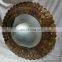 large sun iron wall mirror
