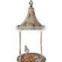 metal hanging bird feeder