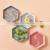 Hexagon Household Fruit Plastic Rectangular Sink Storage Washing Vegetable Draining Basket