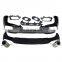 REAR BUMPER DIFFUSER WITH EXHAUST TIPS FOR MERCEDES W118 CLA CLA35 AMG