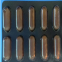 0.1-0.6mm Thickness Amber PVC/PVDC Hard Film For Pharmaceutical Packaging 40g