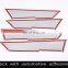 4Pcs Carbon Fiber Style Auto Interior Door Panel Decoration Cover Trim For Land Rover Range Rover Velar Car Accessories