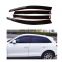 Black special car window rain deflector visor for Acura TL 2004-2008