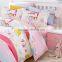  China cartoon designs bed sheet set home use cotton 4 pcs China flat bed sheet set