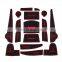 Car Accessories Rubber Non-slip Cup Mat Holder Pads For Hyundai Kona 2017-2020