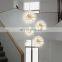 Modern Crystal Dandelion Chandelier Lighting Living Room Dining Room Home Dandelion LED Pendant Lamp