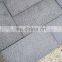 Cheap Mongolian black granite paving slabs
