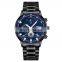 NIBOSI New Mens Watches Fashion Sport Wristwatches for Men Big Dial Top Brand Luxury Waterproof Gold Watch Men Relogio Masculino