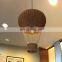 Hot sale Wicker Willow Rattan Air Balloon Pendant Light Lampshade Decorative Ceiling Lights decor high quality