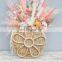Best Price Daisy rattan wall basket Boho Nursery Decor Hand woven vintage Wall Hanger Storage Basket Vietnam Supplier