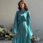 Plush Microfiber fabric for Wholesale Muslim Abaya Kaftan Islamic Clothing Abaya Women Muslim Dresses