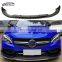 W205 C63 Карбоновый волоконный передний кромка бампера в стиле BB, передний разделитель для Mercedes Benz W205 C63 AMG