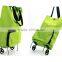 Foldable Vegetable Shopping Bags Wheel Market Trolley Bag Shopping Cart