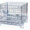 Galvanized wire mesh steel storage container