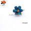 six petal diamante flower metal ring wholesale