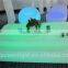 PE Plastic LED Bar Table with remote 16049A