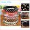 Bullet Spiked Rivet Studded Handmade Leather Dog Collars with D ring