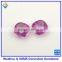synthetic Cushion double checker cut pink ruby corundum stone