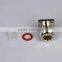 crimp terminal RF N connector for flange, High frequency with 50 ohms