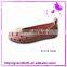 2015 new high quanlity girls laser drilling ballerina shoes