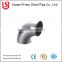 Low price stainless steel 304 volume pipe elbow for pipe / tube